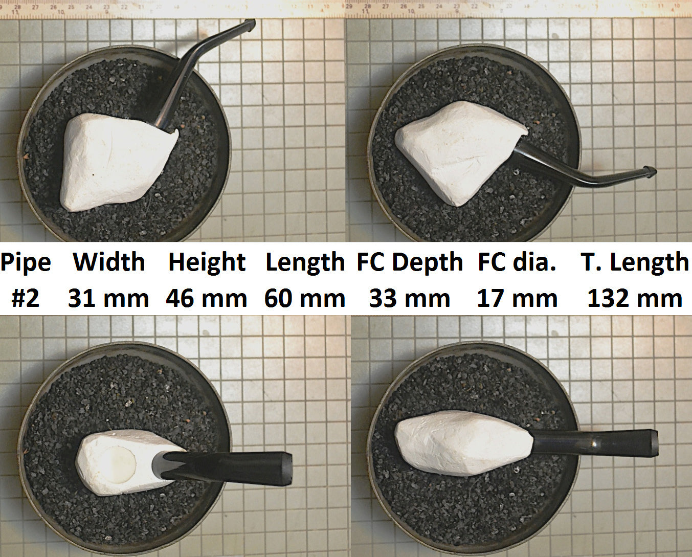 GENUINE MEERSCHAUM BLOCK PIPE KITS M SIZES