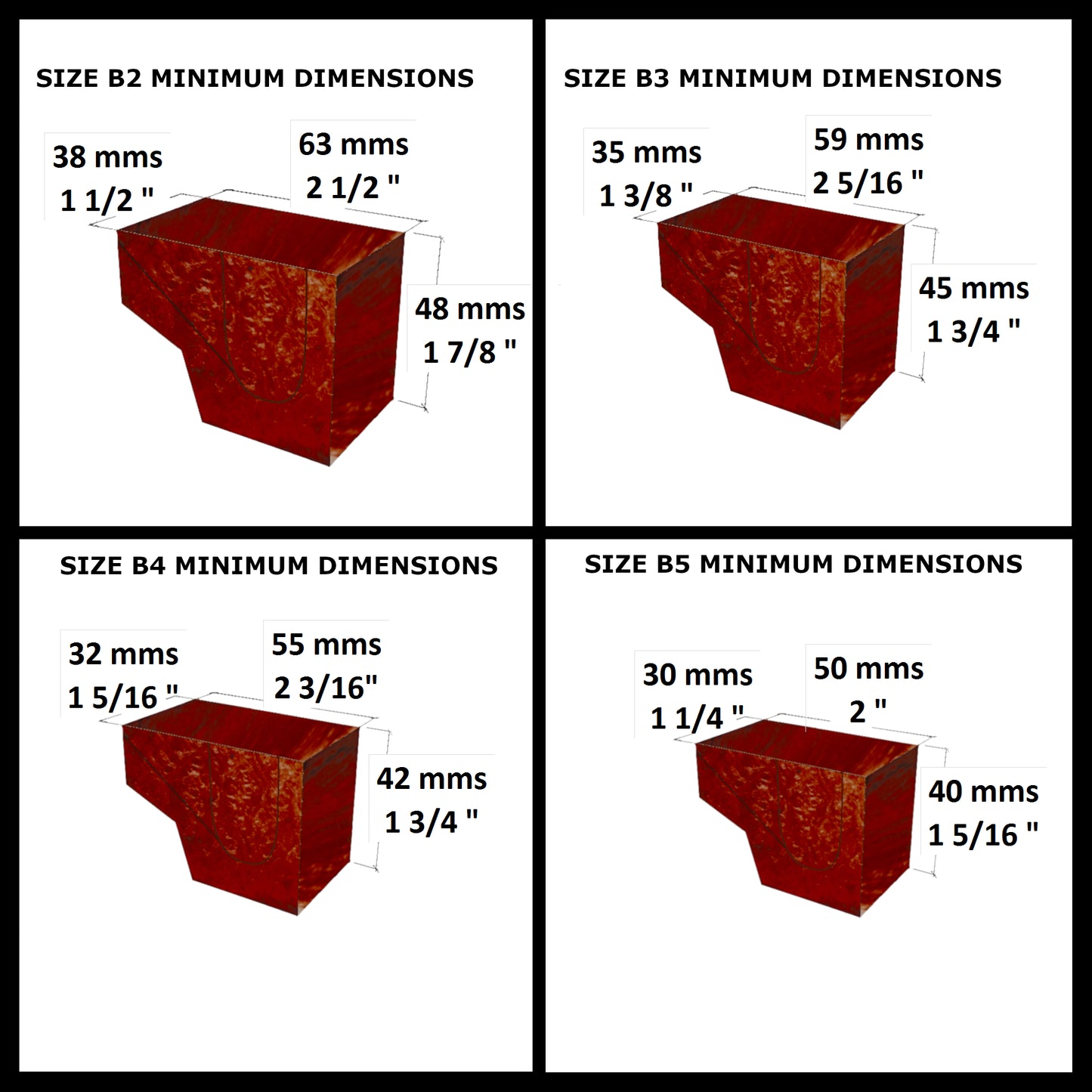 BRIAR BENT EBAUCHON BLOCKS