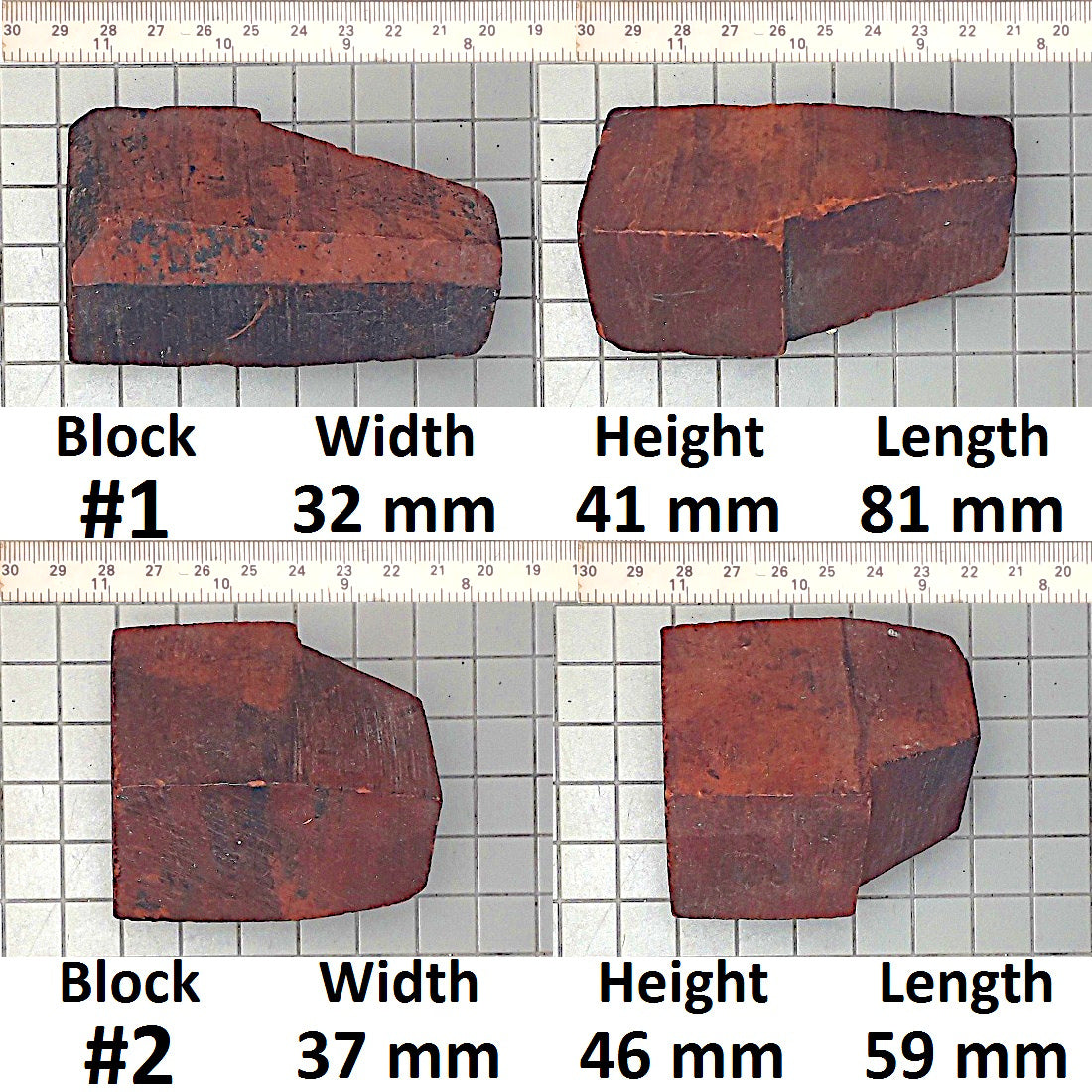SELECTED BRIAR EBAUCHON BLOCKS