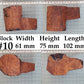XL BRIAR BLOCKS (PLATEAUX & EBAUCHON)