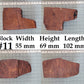 XL BRIAR BLOCKS (PLATEAUX & EBAUCHON)