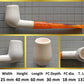 GENUINE MEERSCHAUM HANDMADE  PIPES GR#3
