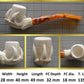 GENUINE MEERSCHAUM HANDMADE  PIPES GR#3