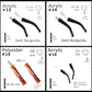 SMOKING PIPE MOUTHPIECES.