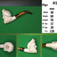 GENUINE MEERSCHAUM HANDMADE  PIPES BATCH#2