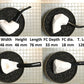 GENUINE MEERSCHAUM BLOCK PIPE KITS M-L SIZES
