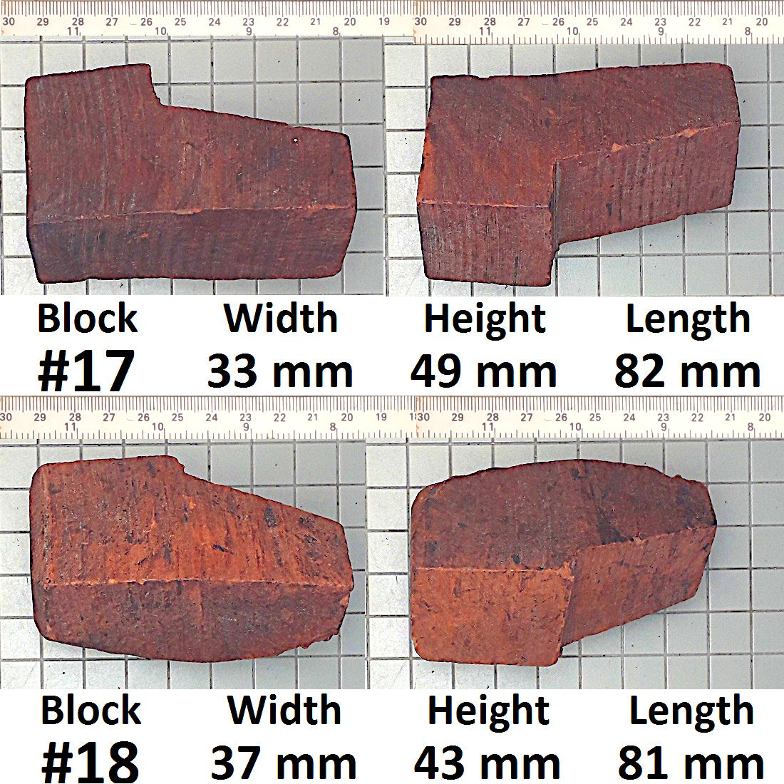 SELECTED BRIAR EBAUCHON BLOCKS