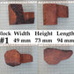XL BRIAR BLOCKS (PLATEAUX & EBAUCHON)
