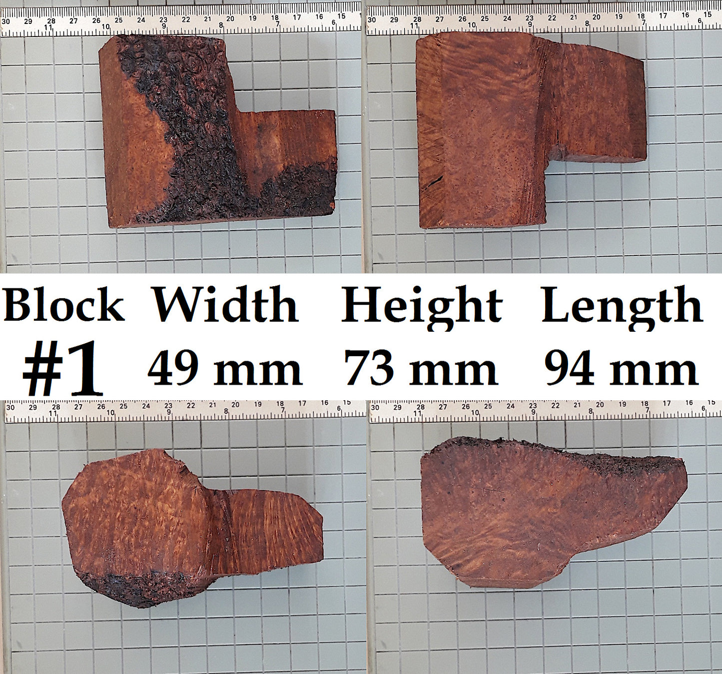 XL BRIAR BLOCKS (PLATEAUX & EBAUCHON)