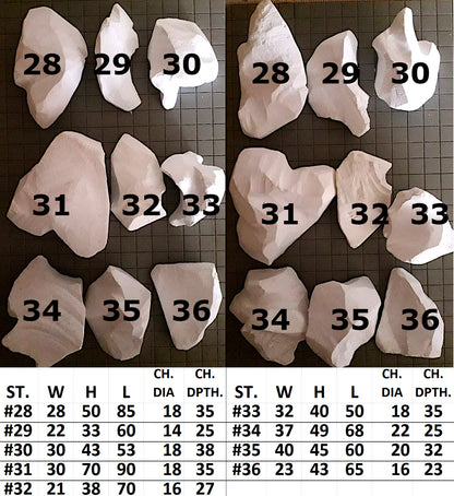GENUINE SMALL MEERSCHAUM KITS. BATCH 4