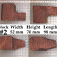 XL BRIAR BLOCKS (PLATEAUX & EBAUCHON)