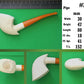 GENUINE MEERSCHAUM HANDMADE  PIPES BATCH#2