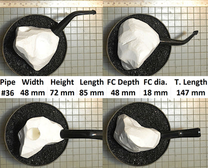 GENUINE MEERSCHAUM BLOCK PIPE KITS L - XL SIZES