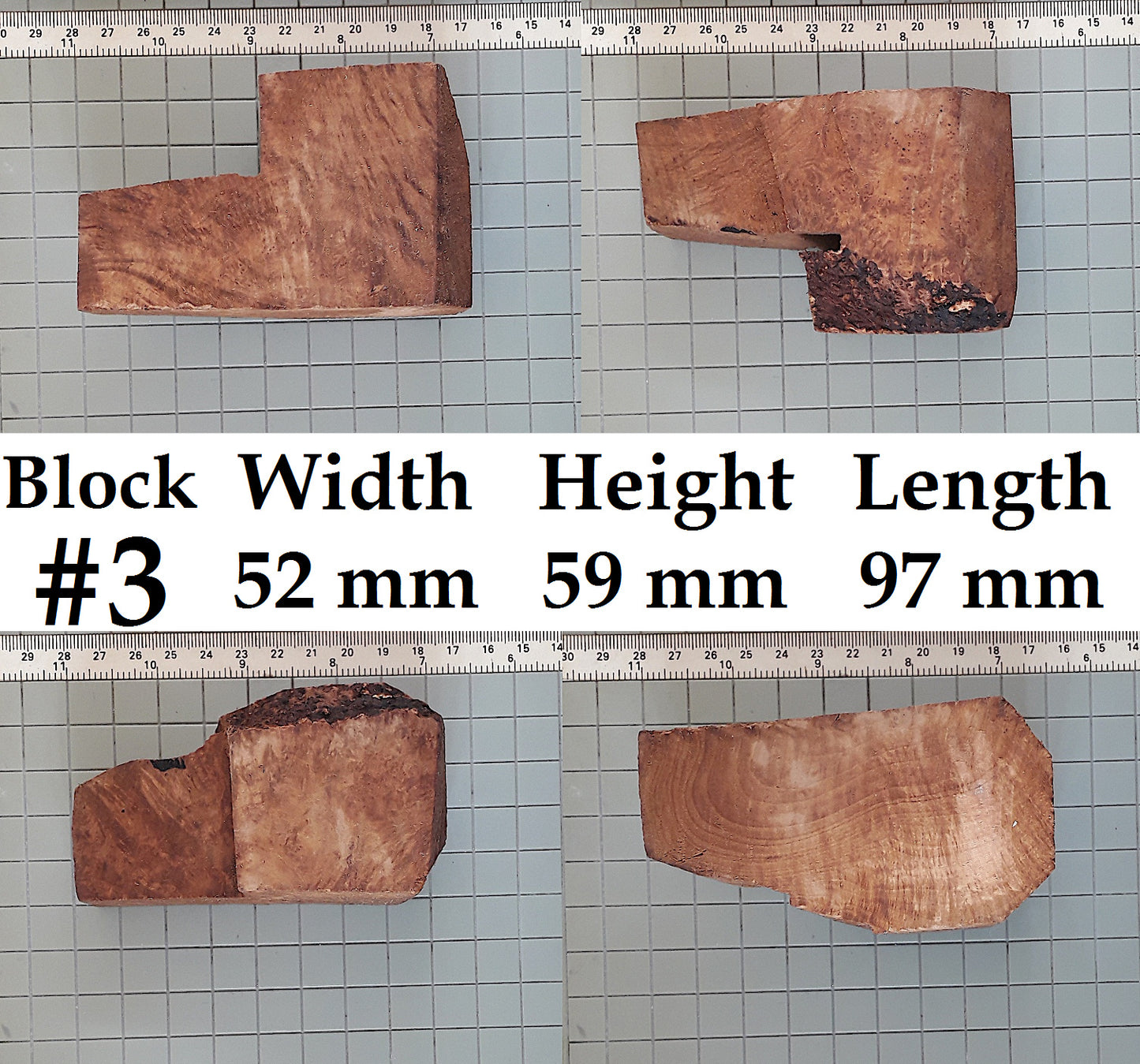 XL BRIAR BLOCKS (PLATEAUX & EBAUCHON)