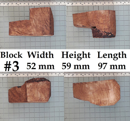 XL BRIAR BLOCKS (PLATEAUX & EBAUCHON)
