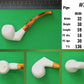 GENUINE MEERSCHAUM HANDMADE  PIPES BATCH#2