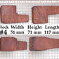 XL BRIAR BLOCKS (PLATEAUX & EBAUCHON)