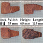 XL BRIAR BLOCKS (PLATEAUX & EBAUCHON)