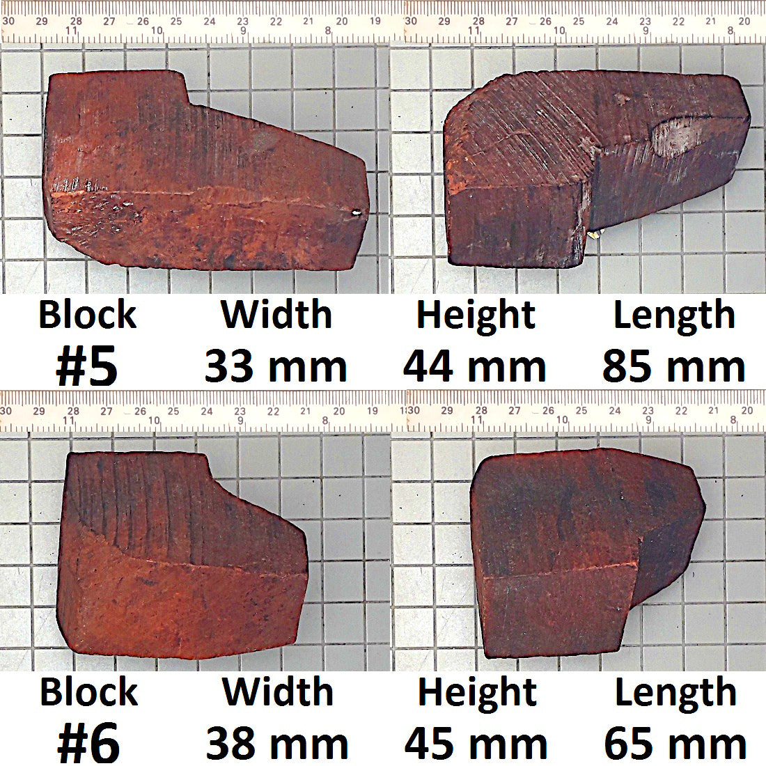 SELECTED BRIAR EBAUCHON BLOCKS