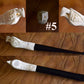 GENUINE BLOCK HAND CARVED MEERSCHAUM KISERU - MEDWAKH - MINI PIPE