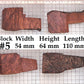 XL BRIAR BLOCKS (PLATEAUX & EBAUCHON)