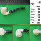 GENUINE MEERSCHAUM HANDMADE  PIPES BATCH#2