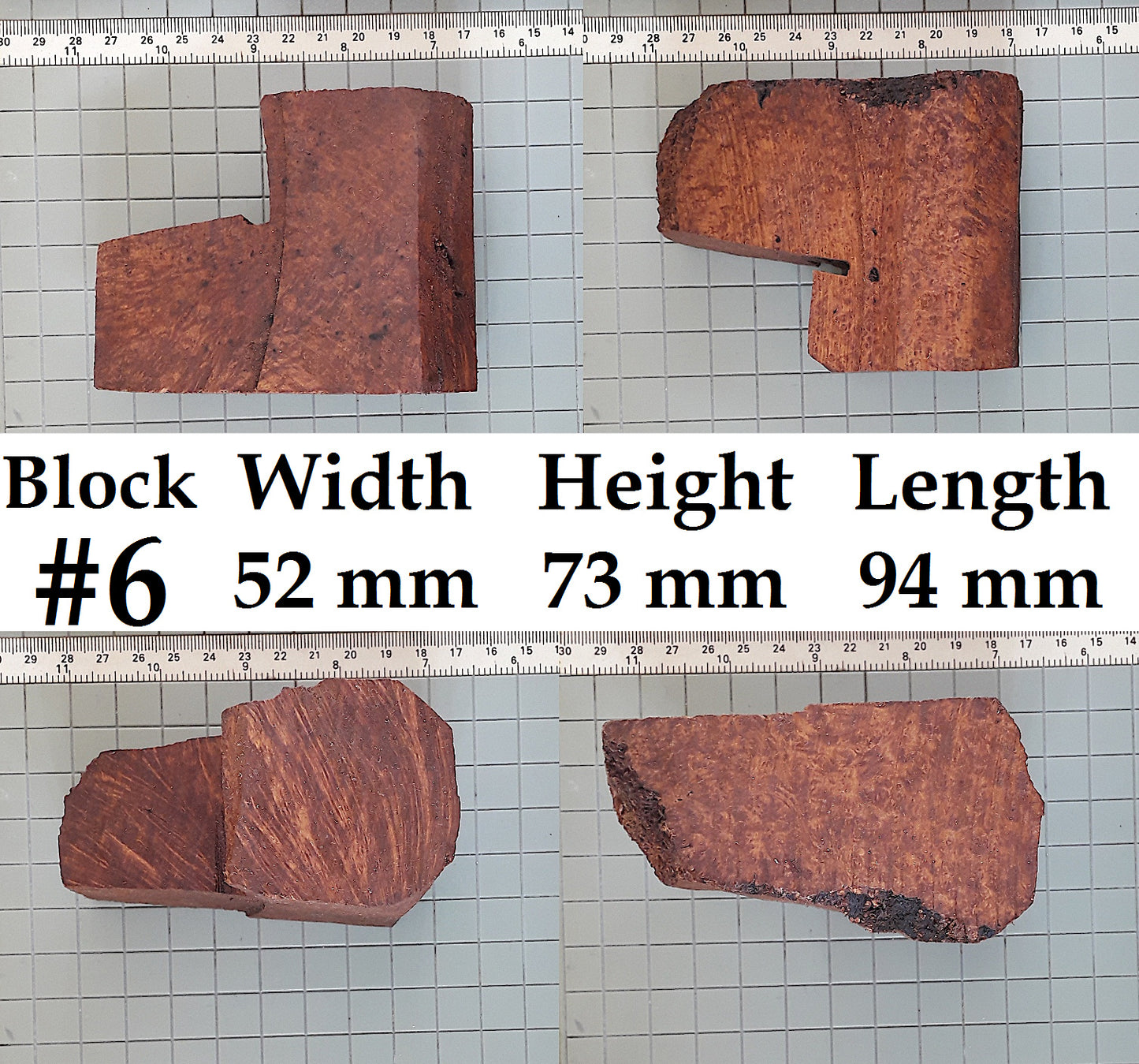 XL BRIAR BLOCKS (PLATEAUX & EBAUCHON)