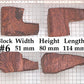 XL BRIAR BLOCKS (PLATEAUX & EBAUCHON)