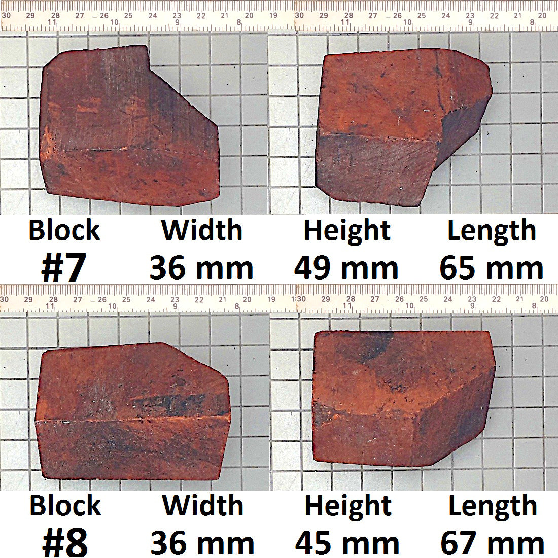 SELECTED BRIAR EBAUCHON BLOCKS