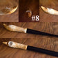 GENUINE BLOCK HAND CARVED MEERSCHAUM KISERU - MEDWAKH - MINI PIPE
