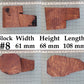 XL BRIAR BLOCKS (PLATEAUX & EBAUCHON)