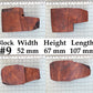 XL BRIAR BLOCKS (PLATEAUX & EBAUCHON)