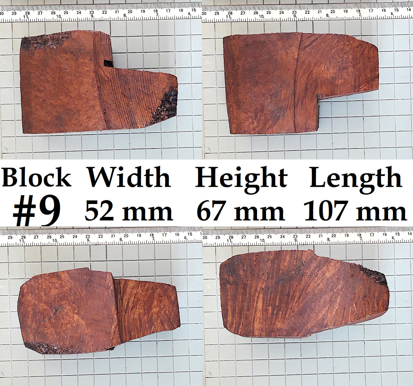 XL BRIAR BLOCKS (PLATEAUX & EBAUCHON)