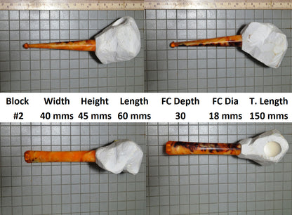 GENUINE MEERSCHAUM BLOCK PIPE KITS M SIZES