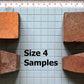 BRIAR EBAUCHONS SIZE 4 x 4 PCS LOT. 4 BLOCKS.