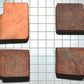 BRIAR EBAUCHONS SIZE 4 x 4 PCS LOT. 4 BLOCKS.
