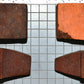 BRIAR EBAUCHONS SIZE 4 x 4 PCS LOT. 4 BLOCKS.