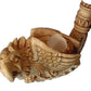 #2 GRIFFON GENUINE BLOCK ART PIECE HAND CARVED MEERSCHAUM PIPE