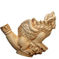 #2 GRIFFON GENUINE BLOCK ART PIECE HAND CARVED MEERSCHAUM PIPE